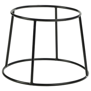 Genware Black Anti-Slip Round Buffet Riser