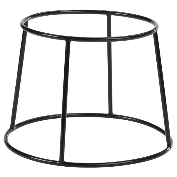 Genware Black Anti-Slip Round Buffet Riser
