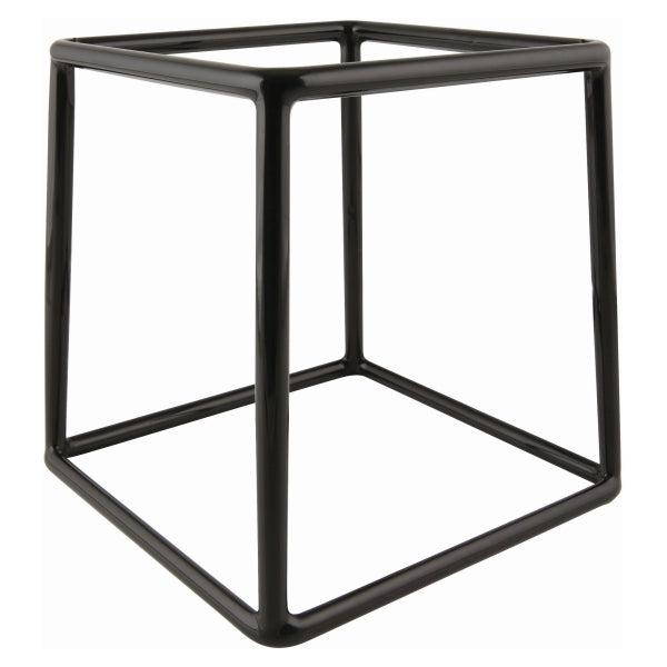 Genware Black Anti-Slip Buffet Riser 18 x 18cm