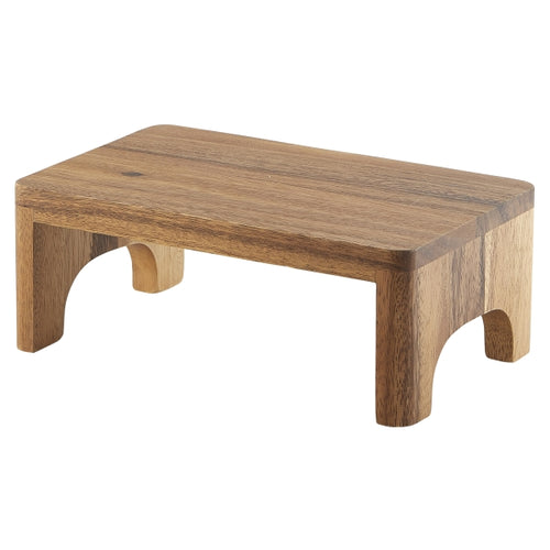 Acacia Wood GN Buffet Riser GN 1/4 10cm (H)