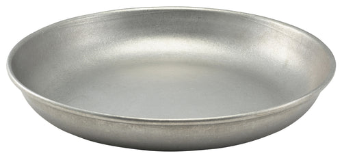 Vintage Steel Coupe Plate 24cm