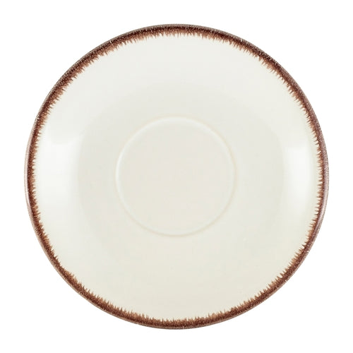 Terra Stoneware Sereno Brown Saucer 15cm