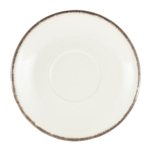 Terra Stoneware Sereno Grey Saucer 15cm