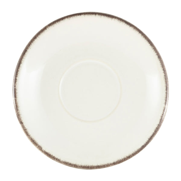 Terra Stoneware Sereno Grey Saucer 15cm