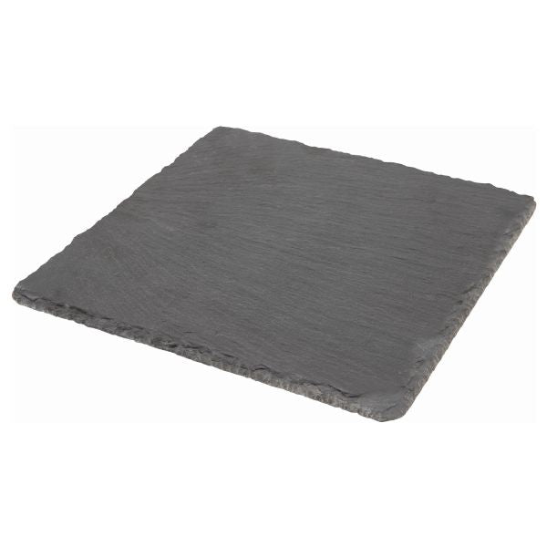 Genware Natural Edge Slate Platter 20 X 20cm