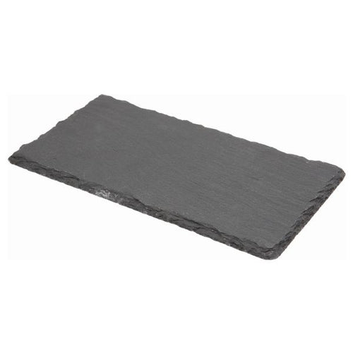 Genware Natural Edge Slate Platter 30 X 20cm