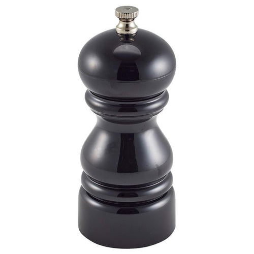 Genware Salt Or Pepper Grinder Black 12.7cm