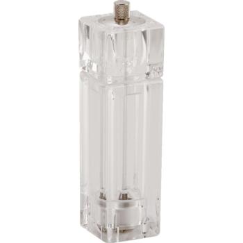 Combo Salt Shaker& Pepper Mill Acrylic 6.5''