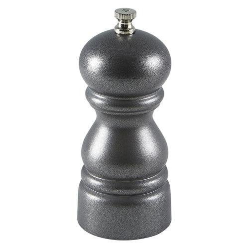 Genware Salt Or Pepper Grinder Silver 12.7cm