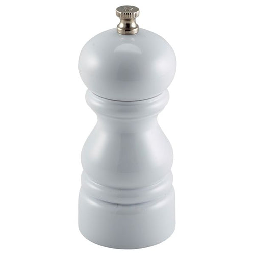 Genware Salt Or Pepper Grinder White 12.7cm