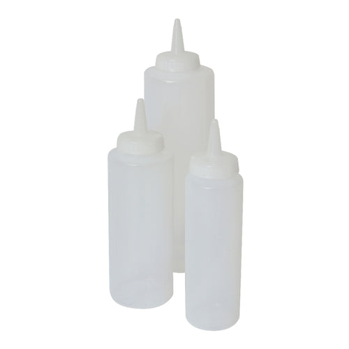 Genware Squeeze Bottle Clear 8oz/23cl