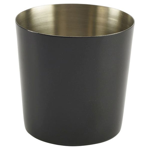 Black Stainless Steel Serving Cup 8.5 x 8.5cm