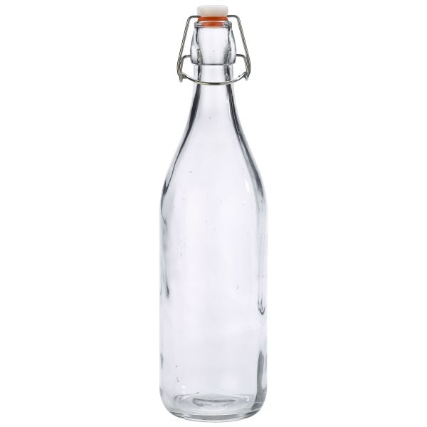 Genware Glass Swing Bottle 1L / 35oz