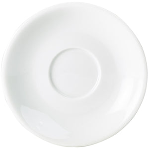 Genware Porcelain Saucer 16cm / 6.25" - Pack Of 6