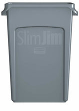 Rubbermaid Slim Jim With Venting Channels 87 L - Grey