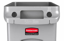 Rubbermaid Slim Jim With Venting Channels 87 L - Grey