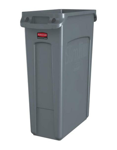 Rubbermaid Slim Jim With Venting Channels 87 L - Grey