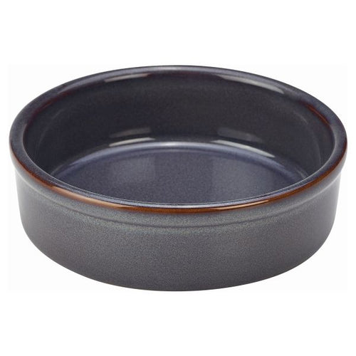 Terra Stoneware Rustic Blue Tapas Dish 14.5cm