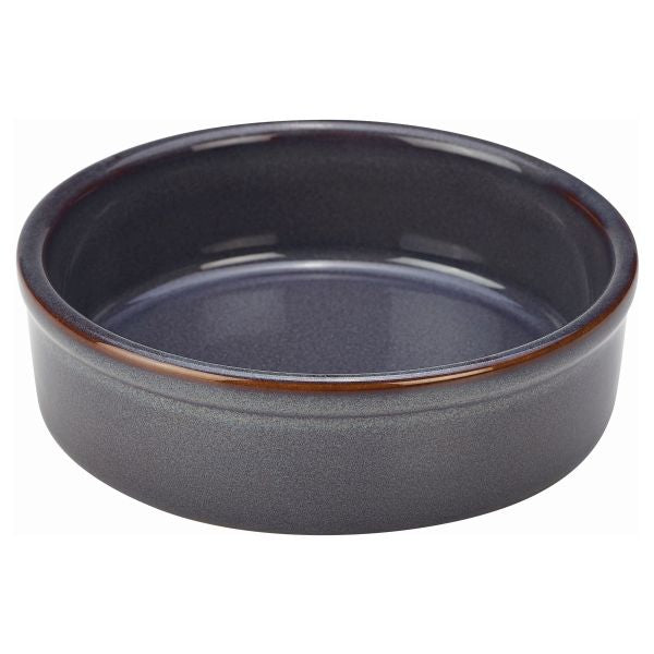 Terra Stoneware Rustic Blue Tapas Dish 14.5cm