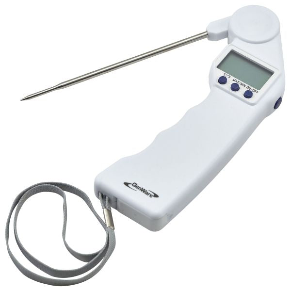 Genware Folding Probe Pocket Thermometer