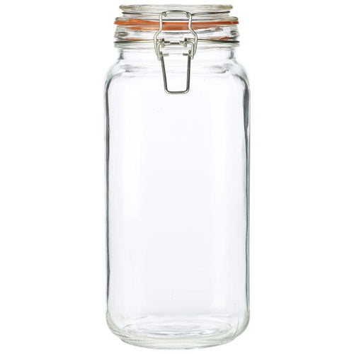 Genware Glass Terrine Jar 2L