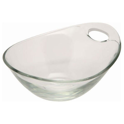 Handled Glass Bowl 14cm Dia
