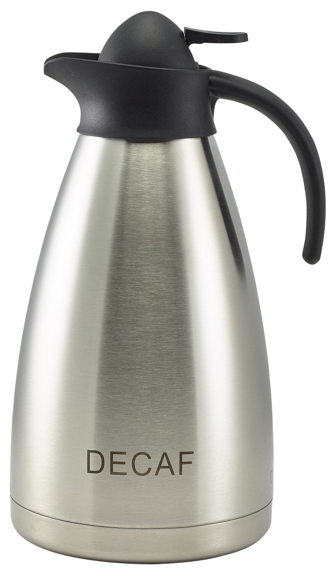 Decaf Inscribed St / St Contemporary Vacuum Jug 2.0L