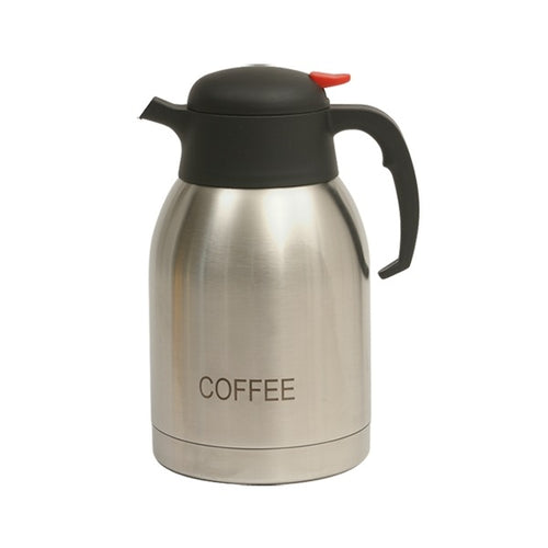 Coffee Inscribed St/St Vacuum Jug 2.0L