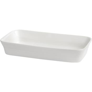 White Rectangular Dish 32.5x19x5.5cm