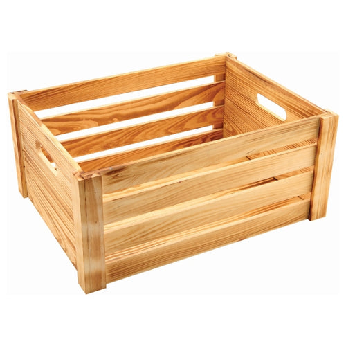 Wooden Crate Rustic Finish 41 x 30 x 18cm