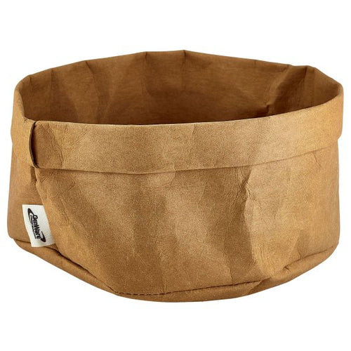 Brown Washable Paper Bag 20Diax14cm(H)