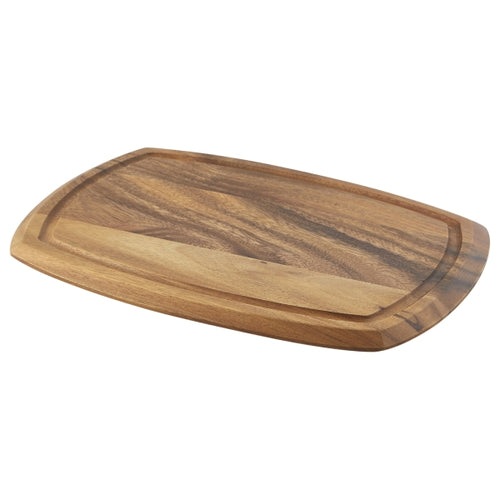 Genware Acacia Wood Serving Board 36 x 25.5 x 2cm