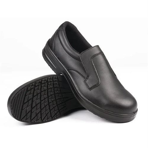 Slipbuster Lite Slip On Safety Shoes Black
