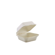 GenWare Compostable Bagasse Burger Box 15cm / 6" (500pcs)