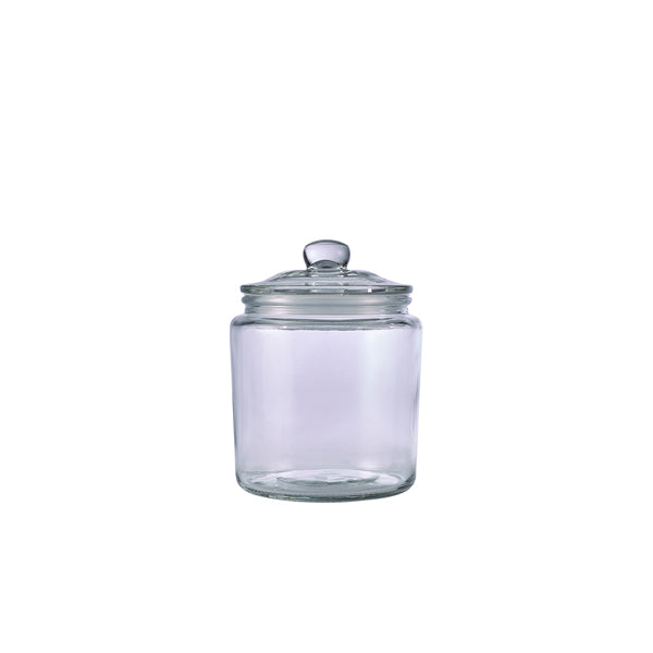GenWare Glass Biscotti Jar 90cl - Pack Of 12