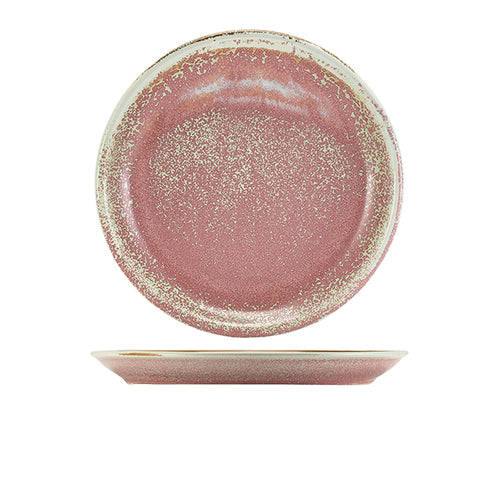 Terra Porcelain Rose Coupe Plate 27.5cm - Pack Of 6