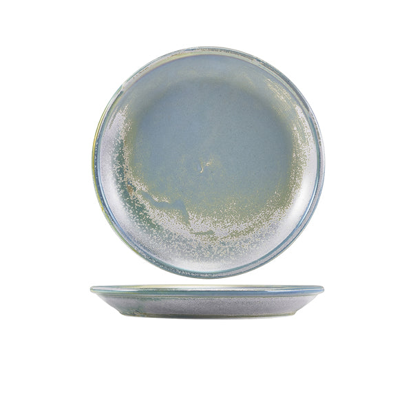 Terra Porcelain Seafoam Coupe Plate 19cm - Pack Of 6