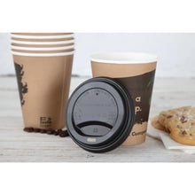 Fiesta Compostable Coffee Cup Lids 340ml / 12oz  (Pack of 1000)