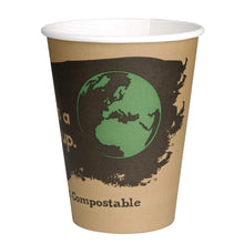 Fiesta Compostable 12oz Hot Cups and Lids Bundle (Pack Of 50)