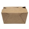 Kraft Recyclable Microwavable Food Boxes 740ml / 26oz (Pack Of 450)