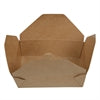 Kraft Recyclable Microwavable Food Boxes 1960ml / 66oz  (Pack of 200)