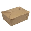 Kraft Recyclable Microwavable Food Boxes 2785ml / 94oz  (Pack of 160)