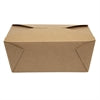 Kraft Recyclable Microwavable Food Boxes 2785ml / 94oz  (Pack of 160)