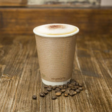 Vegware Compostable Coffee Cups Double Wall 340ml / 12oz (Pack of 500)
