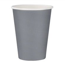 Fiesta Recyclable Coffee Cups Single Wall Charcoal 340ml / 12oz (Pack Of 1000)