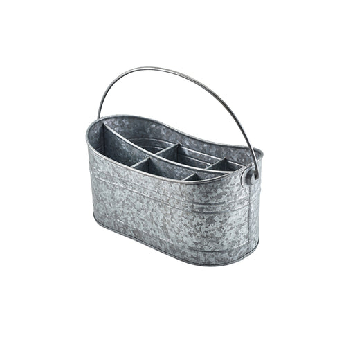 GenWare Galvanised Steel Cutlery Caddy