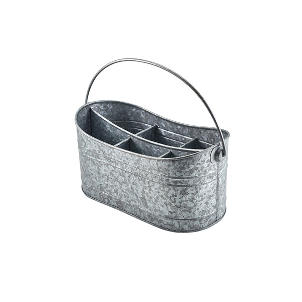 GenWare Galvanised Steel Cutlery Caddy