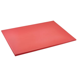 Red High Density Chopping Board 18 x 24 x 0.75"