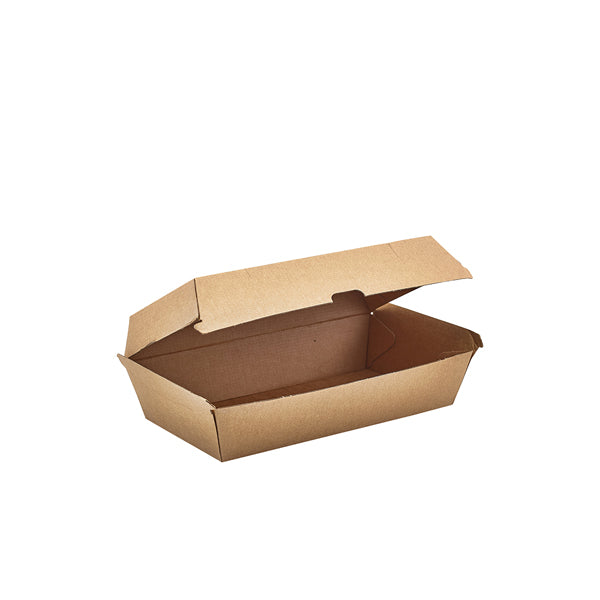 GenWare Compostable Kraft Food Boxes 205mm (Pack of 200)