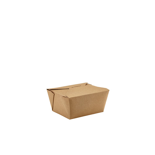 GenWare Compostable Kraft Multi-Food Box No.1 65cl (450pcs)
